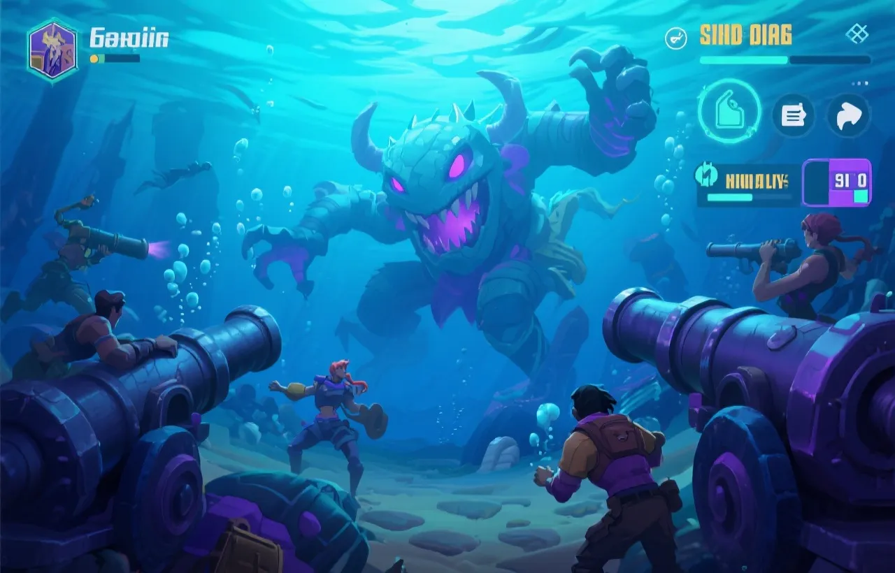 财神捕鱼 玩法演示图